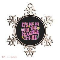 Retro Its Me Hi Im The Teacher Its Me Ornament thumb 0