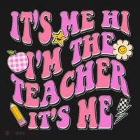 Retro Its Me Hi Im The Teacher Its Me Kids Hoodie thumb 5