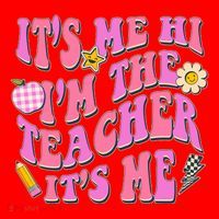 Retro Its Me Hi Im The Teacher Its Me Santa Hat thumb 1