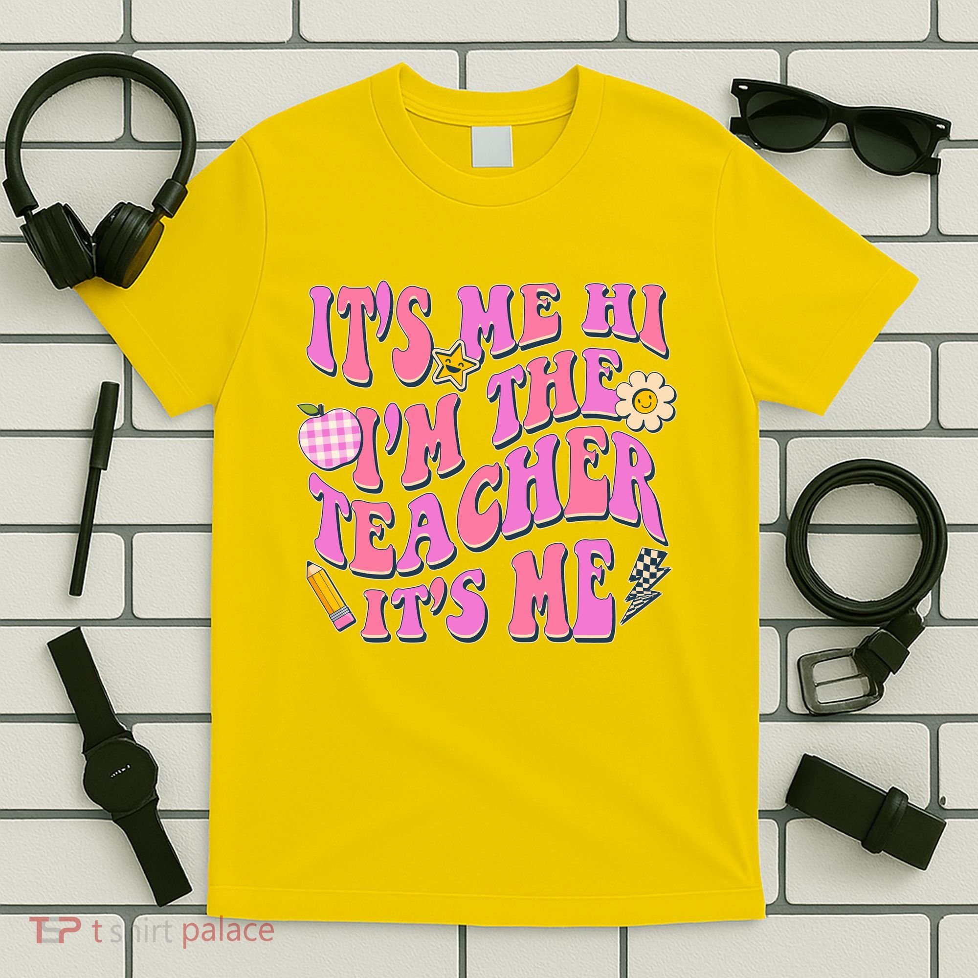 Retro Its Me Hi Im The Teacher Its Me T-Shirt