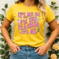 Retro Its Me Hi Im The Teacher Its Me Women's T-Shirt thumb 2