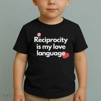 Reciprocity Is My Love Language Flower Red Heart Toddler T-Shirt thumb 2
