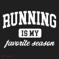 Running Is My Favorite Season Cross Country Gift Beanie thumb 2