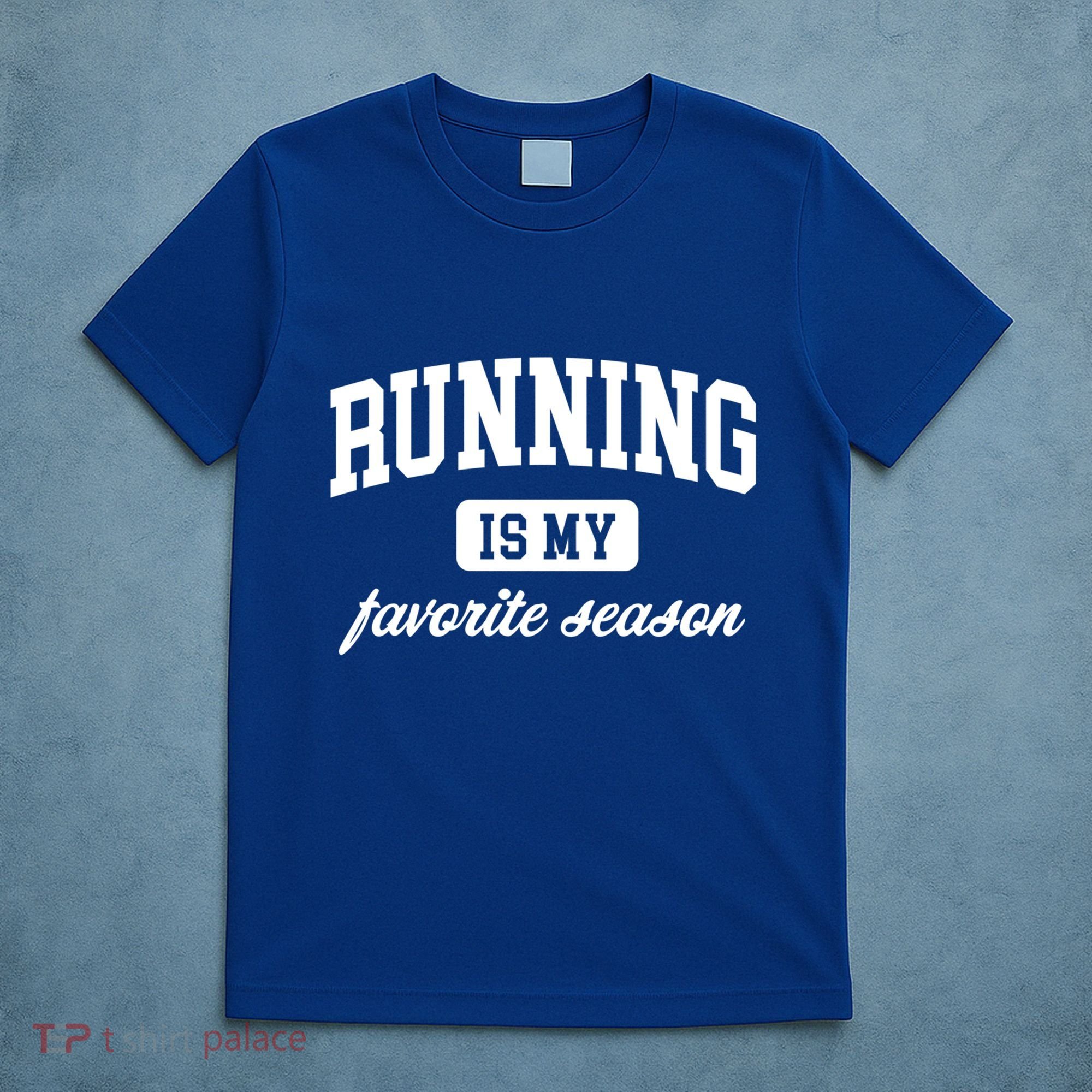 Running Is My Favorite Season Cross Country Gift T-Shirt