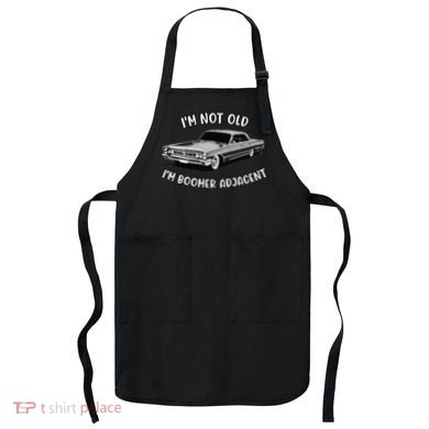 Retro IM Not Old IM Boomer Adjacent Classic Generation X Apron