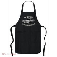 Retro IM Not Old IM Boomer Adjacent Classic Generation X Apron thumb 0