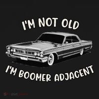 Retro IM Not Old IM Boomer Adjacent Classic Generation X Apron thumb 3
