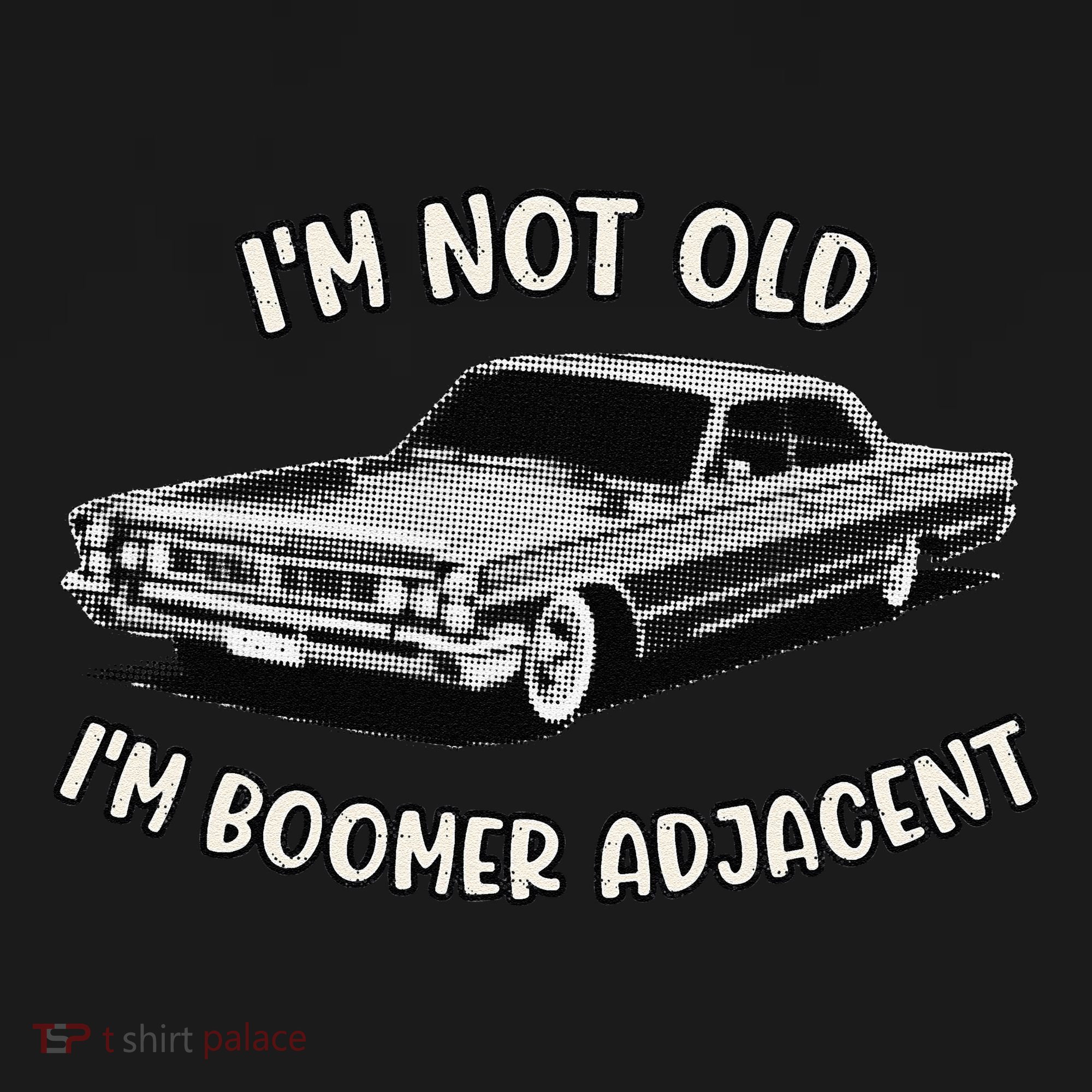 Retro IM Not Old IM Boomer Adjacent Classic Generation X Apron