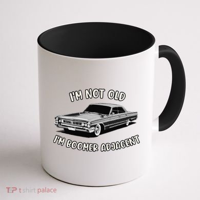 Retro IM Not Old IM Boomer Adjacent Classic Generation X Coffee Mug back