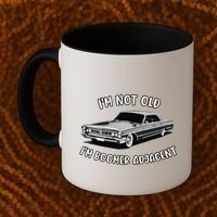 Retro IM Not Old IM Boomer Adjacent Classic Generation X Coffee Mug thumb 2
