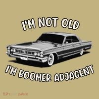Retro IM Not Old IM Boomer Adjacent Classic Generation X Polo thumb 2