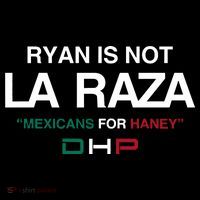 Ryan Is Not La Raza Mexicans For Haney Dhp Long Sleeve Shirt thumb 2