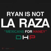 Ryan Is Not La Raza Mexicans For Haney Dhp Women's Long Sleeve Shirt thumb 2