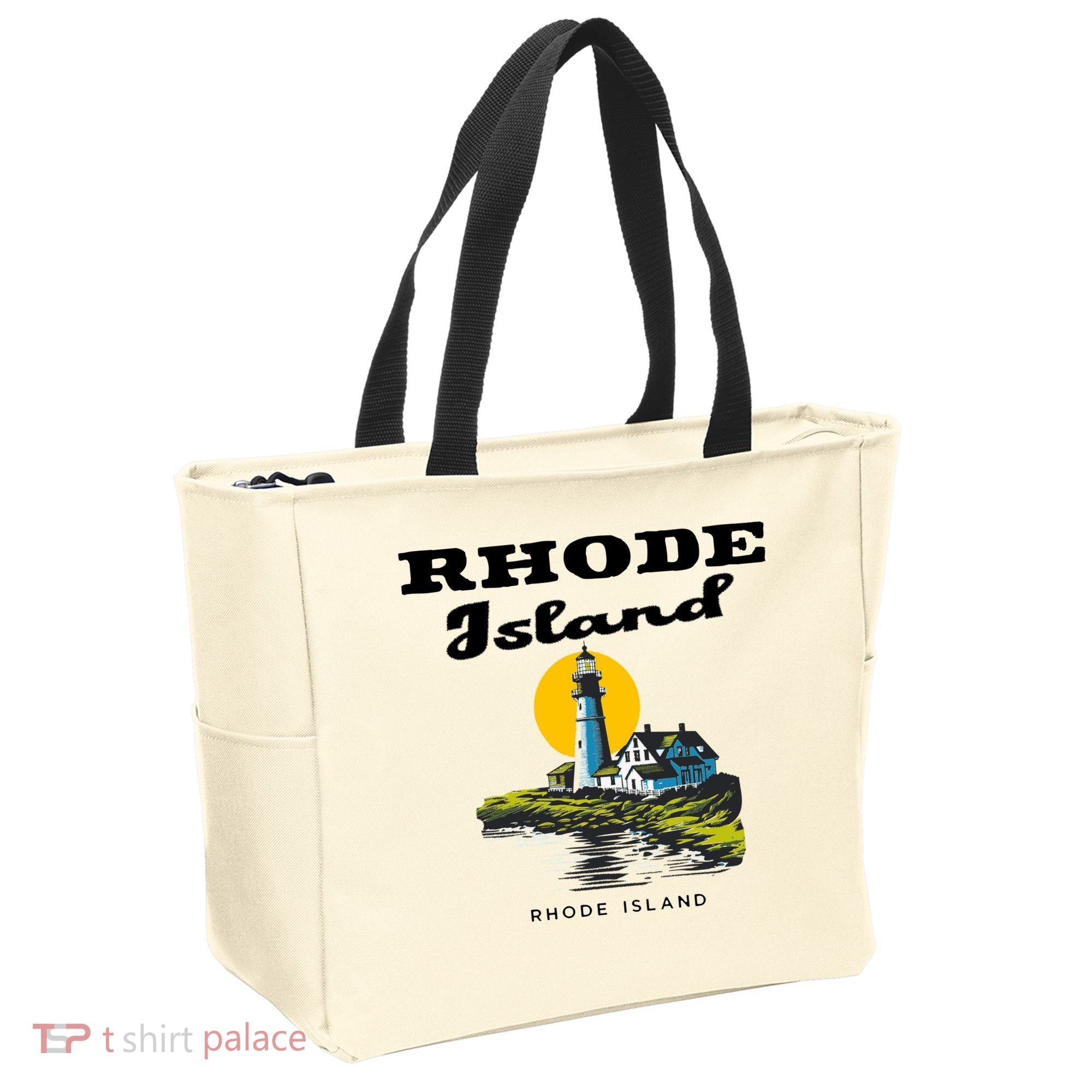 Rhode Island New England Tote Bag