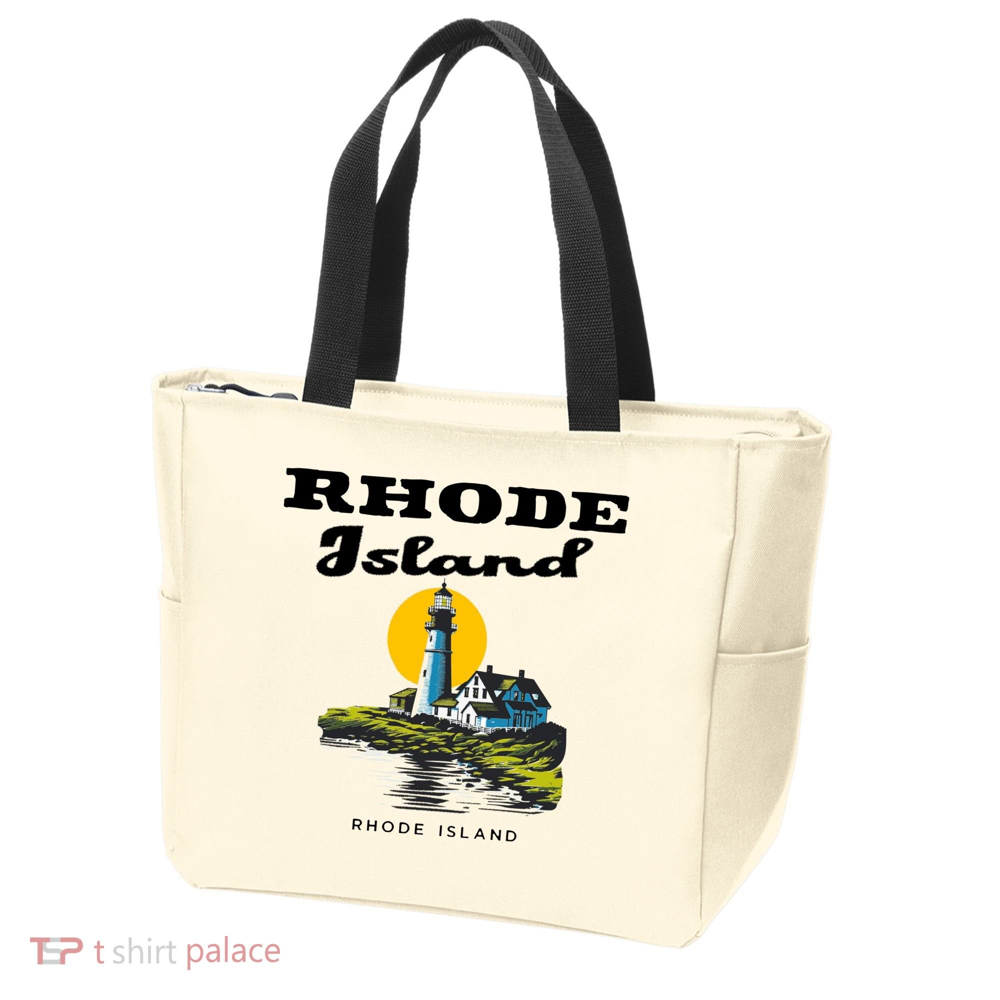 Rhode Island New England Tote Bag