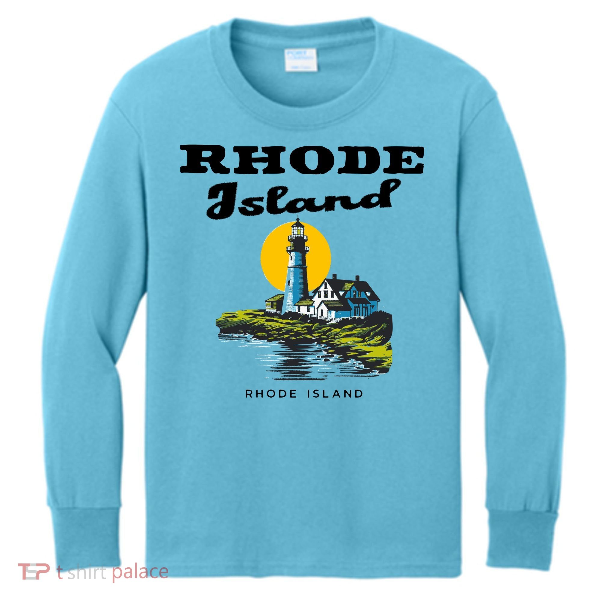 Rhode Island New England Kids Long Sleeve Shirt