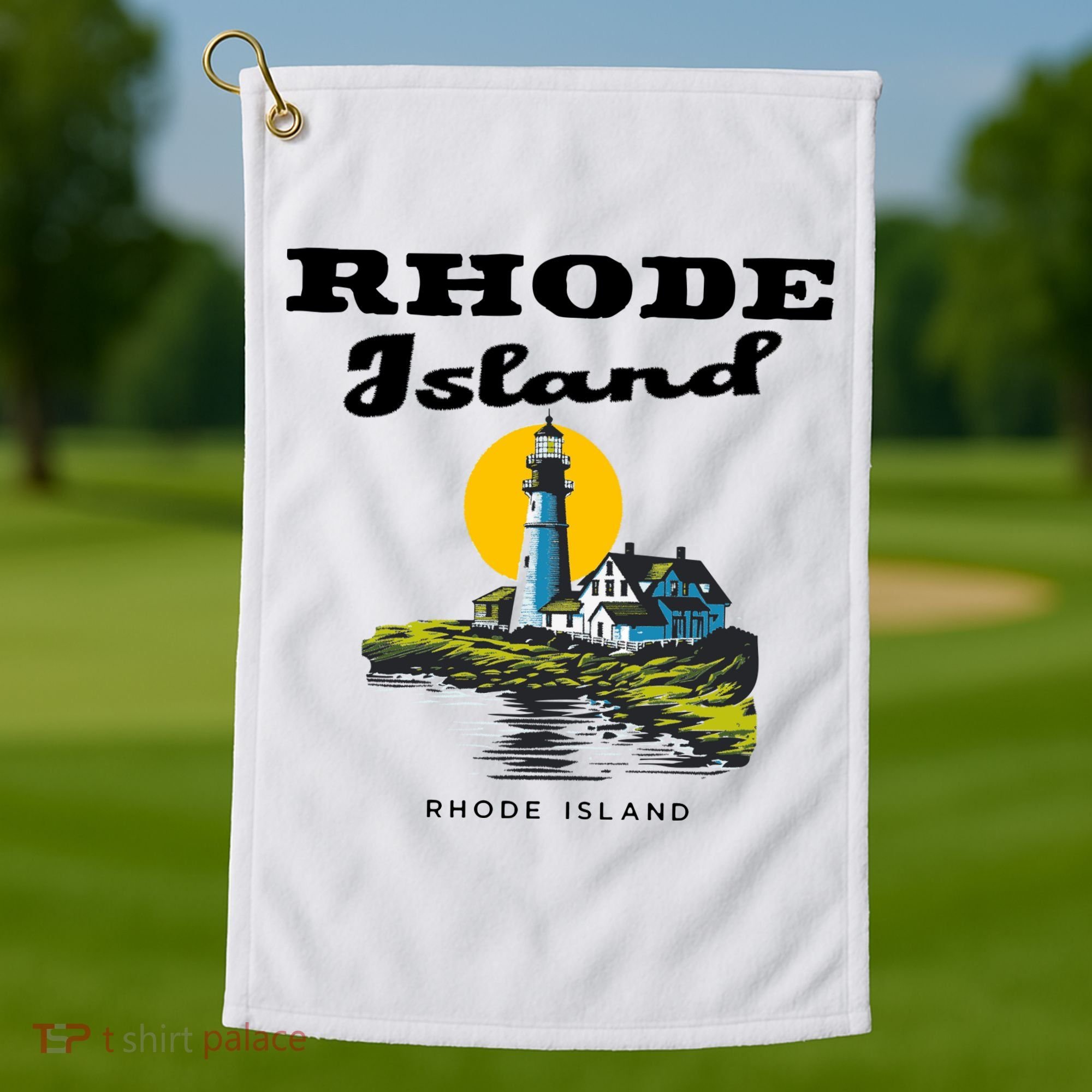 Rhode Island New England Golf Towel