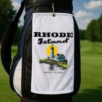 Rhode Island New England Golf Towel thumb 2