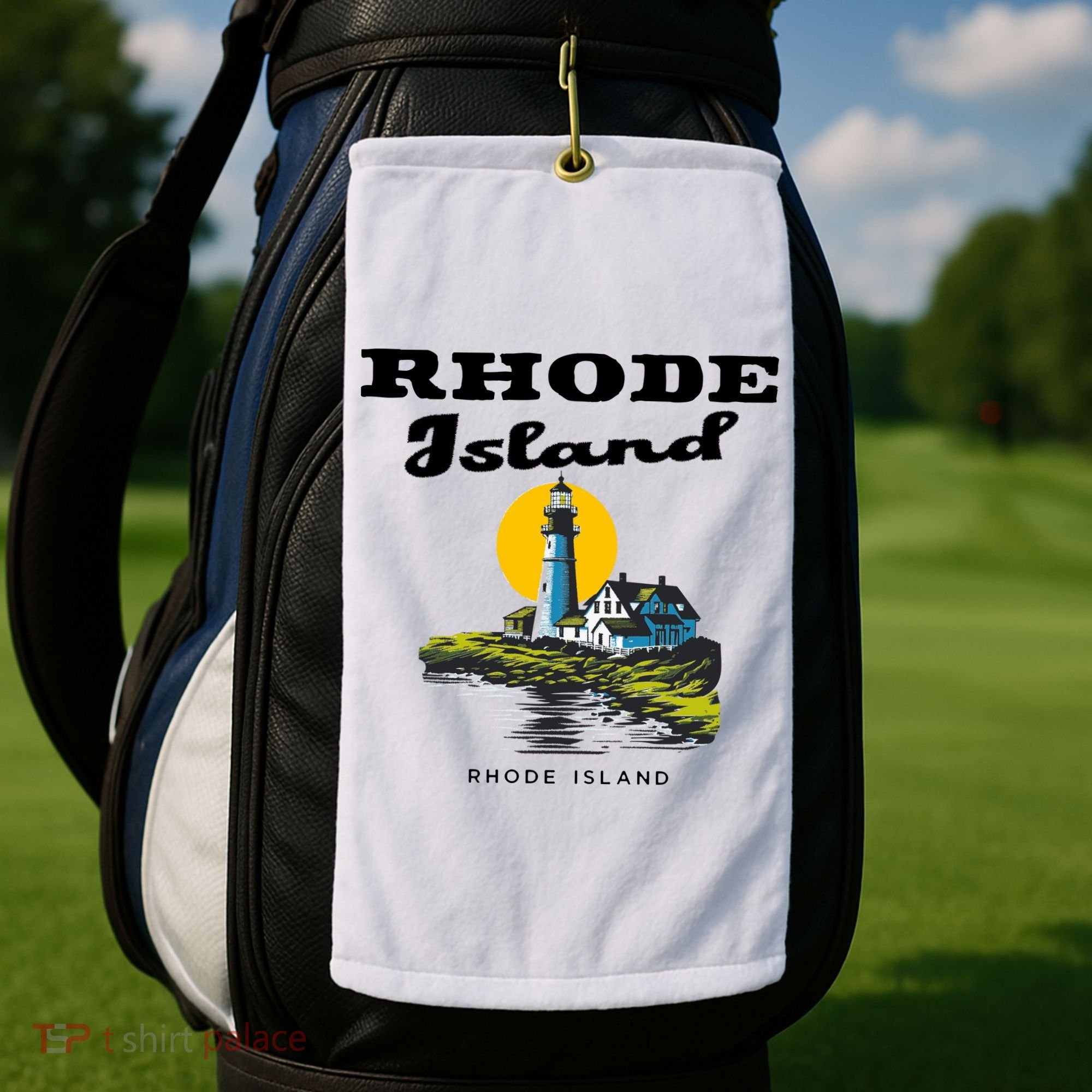 Rhode Island New England Golf Towel