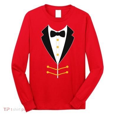 Ringmaster Costume Long Sleeve Shirt
