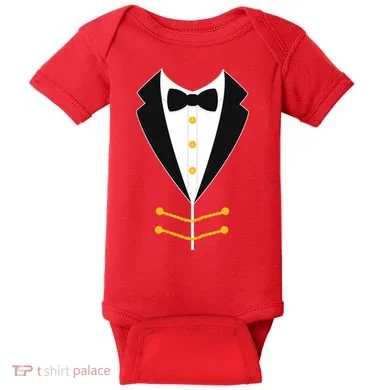 Ringmaster Costume Baby Bodysuit