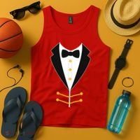 Ringmaster Costume Tank Top thumb 4