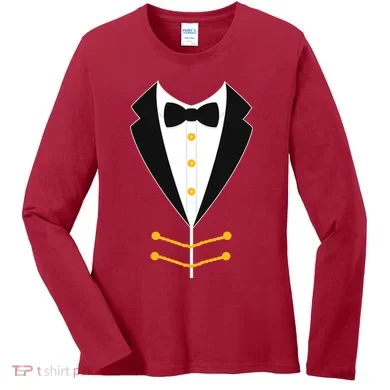 Ringmaster Costume Women's Long Sleeve Shirt