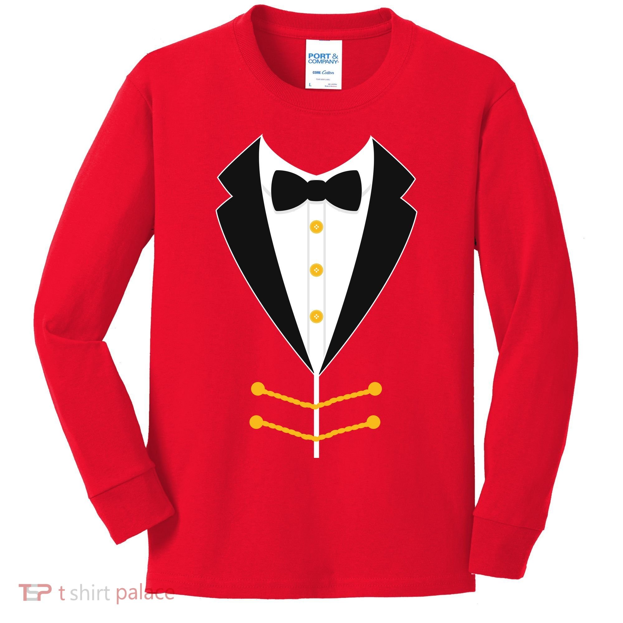 Ringmaster Costume Kids Long Sleeve Shirt
