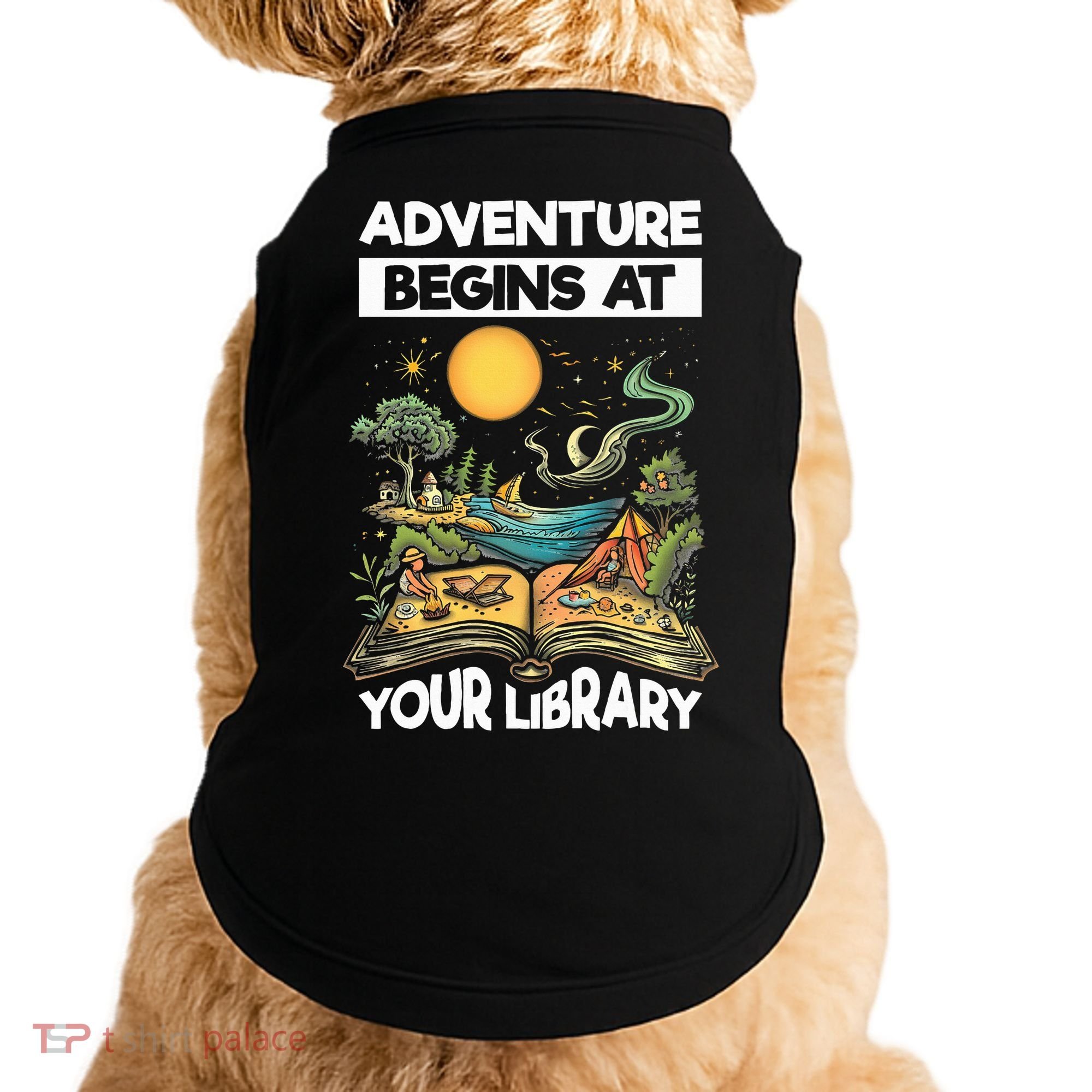 Reading Is Out There Adventure Begins At Your Library Doggie Tank