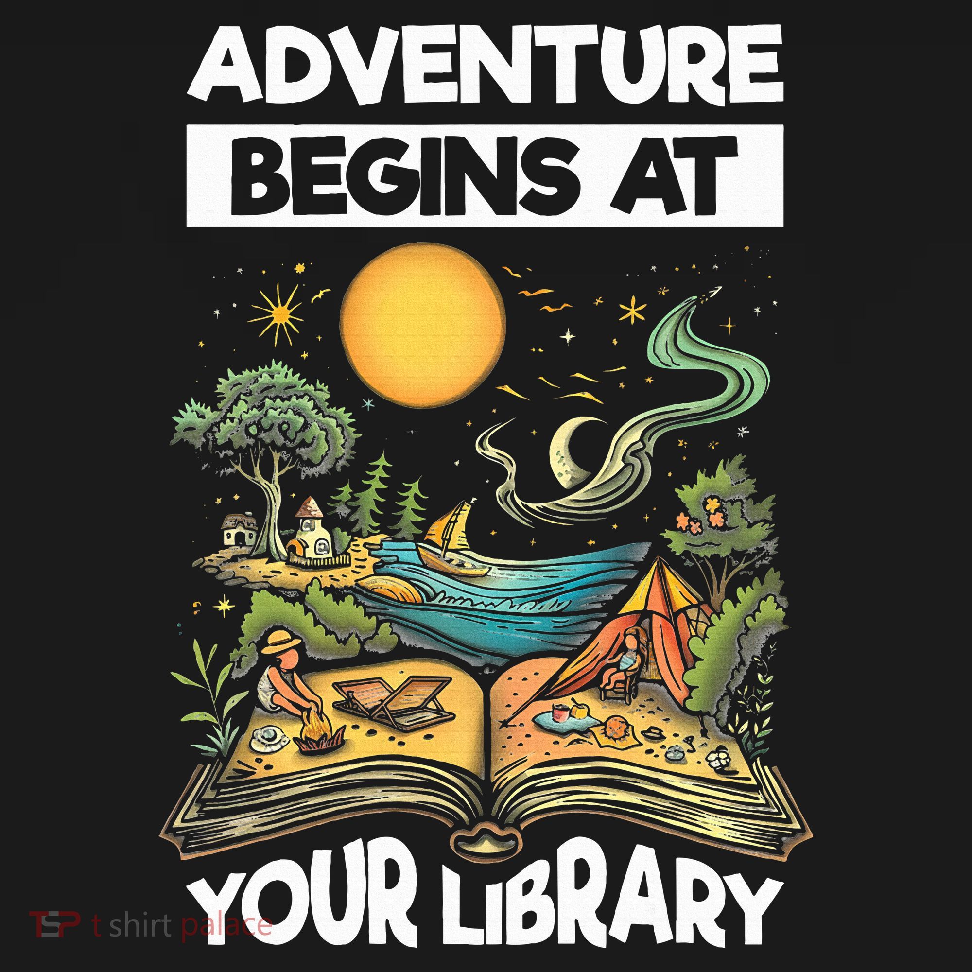 Reading Is Out There Adventure Begins At Your Library Doggie Tank
