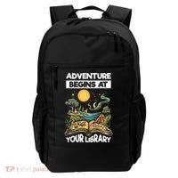 Reading Is Out There Adventure Begins At Your Library Backpack thumb 0