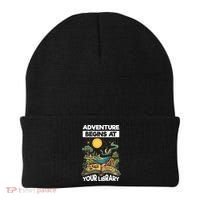 Reading Is Out There Adventure Begins At Your Library Beanie thumb 0