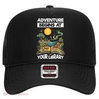 Reading Is Out There Adventure Begins At Your Library Hat thumb 0