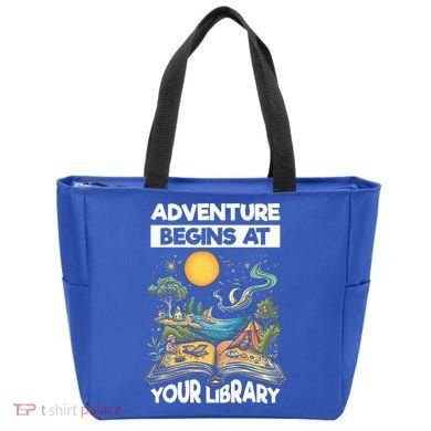 Reading Is Out There Adventure Begins At Your Library Tote Bag