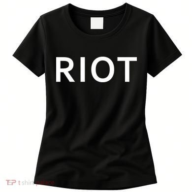 RIOT Funny Vintage Classic Logo Women's T-Shirt