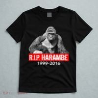 RIP Harambe Gorilla Cincinnati Zoo T-Shirt thumb 5