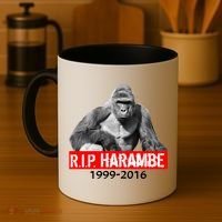 RIP Harambe Gorilla Cincinnati Zoo Coffee Mug thumb 4