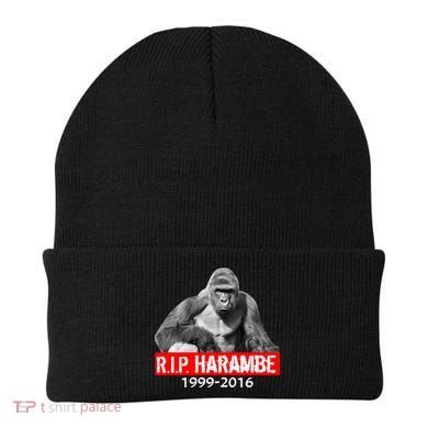 RIP Harambe Gorilla Cincinnati Zoo Beanie
