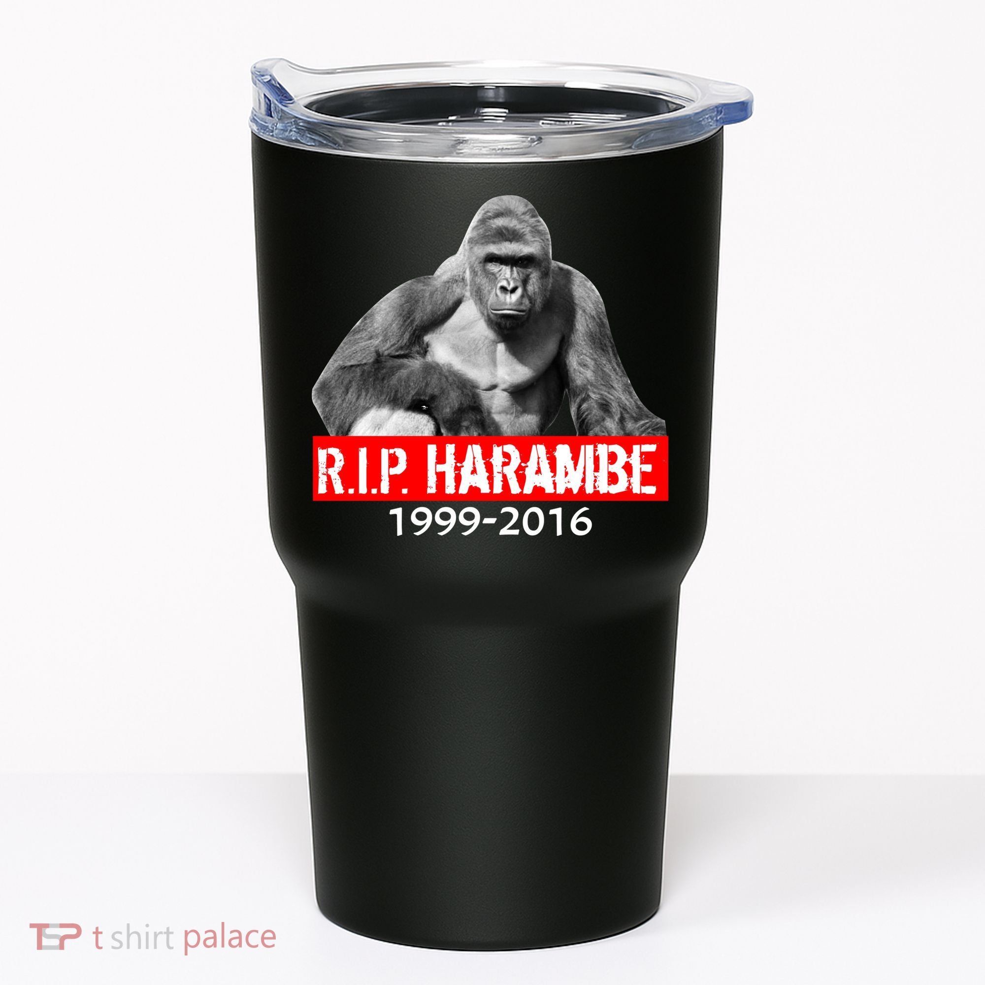 RIP Harambe Gorilla Cincinnati Zoo Tumbler