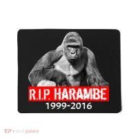 RIP Harambe Gorilla Cincinnati Zoo Mousepad thumb 0