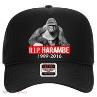 RIP Harambe Gorilla Cincinnati Zoo Hat thumb 0