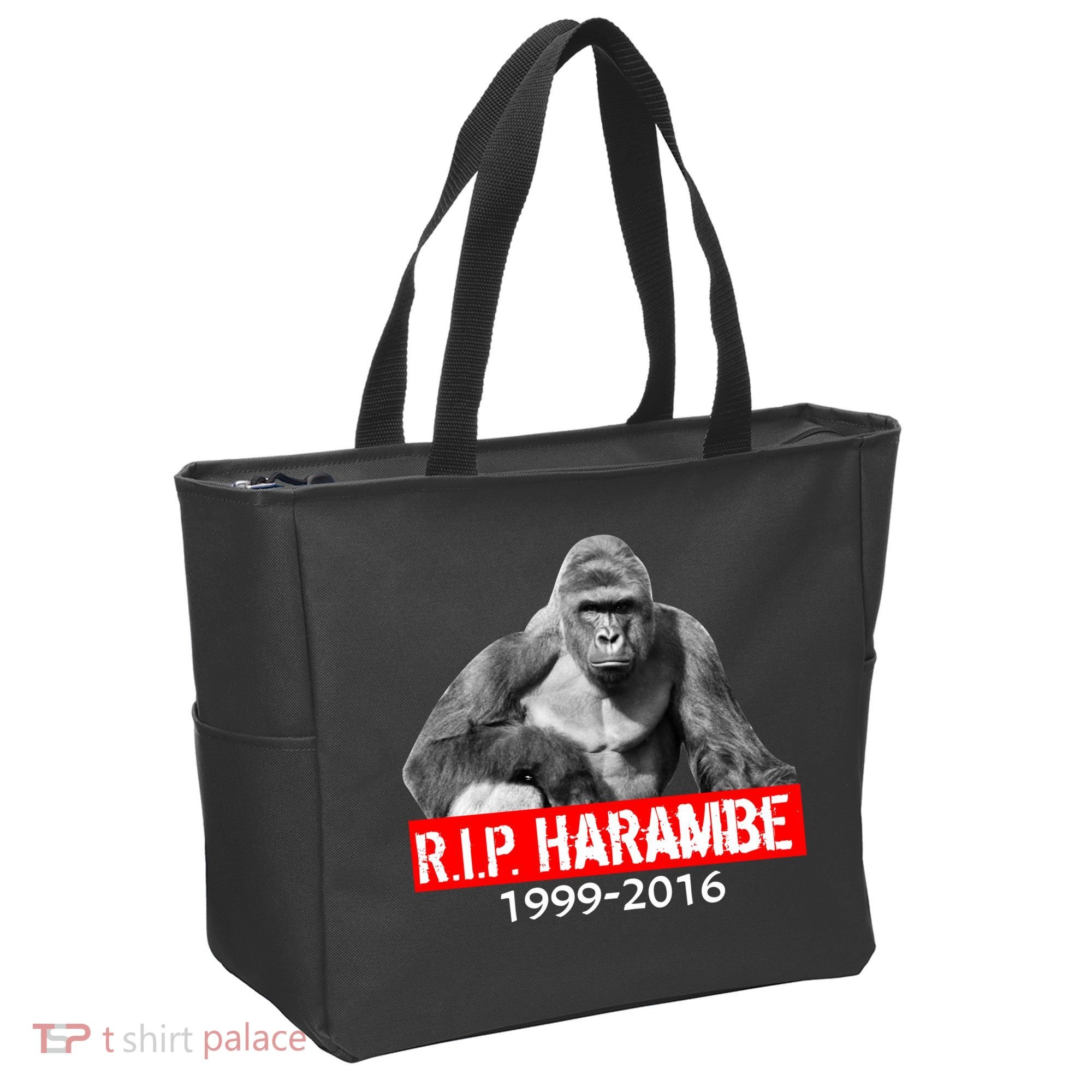 RIP Harambe Gorilla Cincinnati Zoo Tote Bag