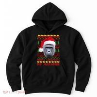 RIP Harambe Merry Ugly Christmas Sweater Hoodie thumb 0