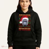 RIP Harambe Merry Ugly Christmas Sweater Hoodie thumb 5