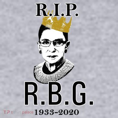 RIP Notorious RBG Ruth Bader Ginsburg 1933-2020 Women's Racerback Cropped Tank