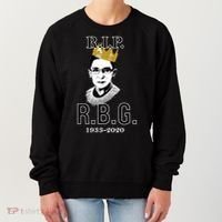 RIP Notorious RBG Ruth Bader Ginsburg 1933-2020 Women's Sweatshirt thumb 0