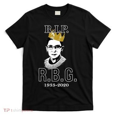 RIP Notorious RBG Ruth Bader Ginsburg 1933-2020 T-Shirt