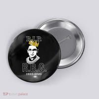RIP Notorious RBG Ruth Bader Ginsburg 1933-2020 Button thumb 0