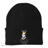RIP Notorious RBG Ruth Bader Ginsburg 1933-2020 Beanie thumb 0
