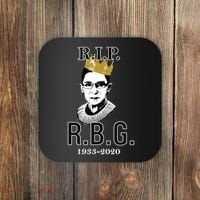 RIP Notorious RBG Ruth Bader Ginsburg 1933-2020 Coaster thumb 0